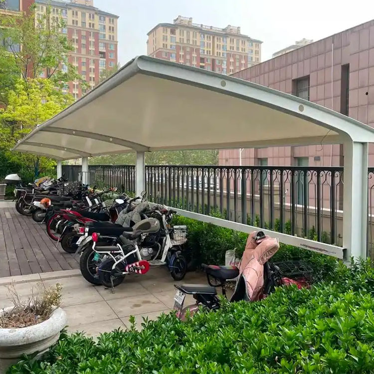 宁明县膜结构电动车棚